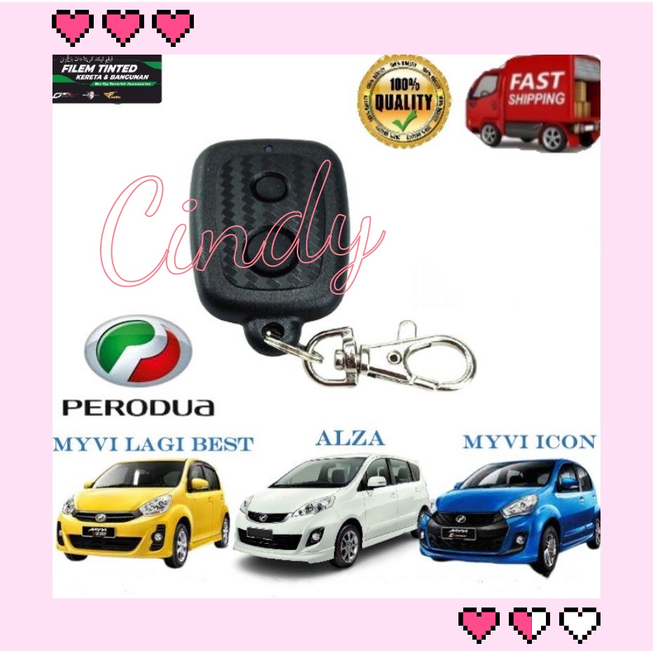 Perodua Remote Alza & Myvi Old / Lagi Best / Icon / Viva Elite / Viva