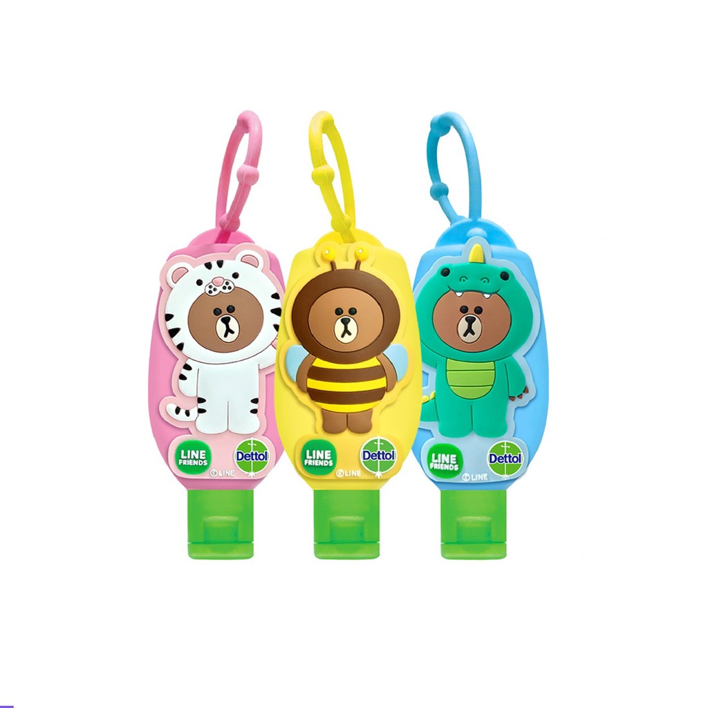 Dettol Hand Sanitizer With Cute Trendy Bag tag 50ML Shopee Malaysia