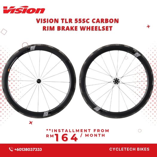 vision sc55 carbon wheelset