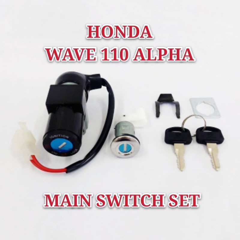 Good Quality Honda Wave110 Alpha Wave 110 Alpha Main Switch Set ...