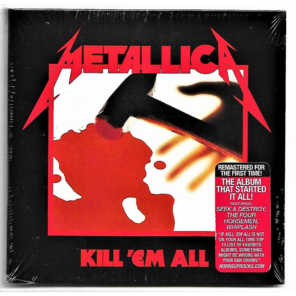 METALLICA - Kill' Em All ( Digipack Imported CD ) US Press