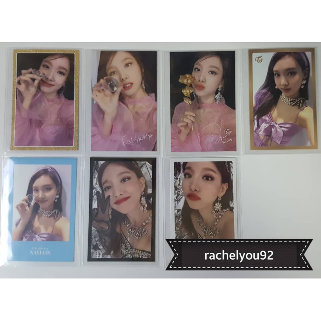 [official] Twice Nayeon Feel Special Album Photocards 