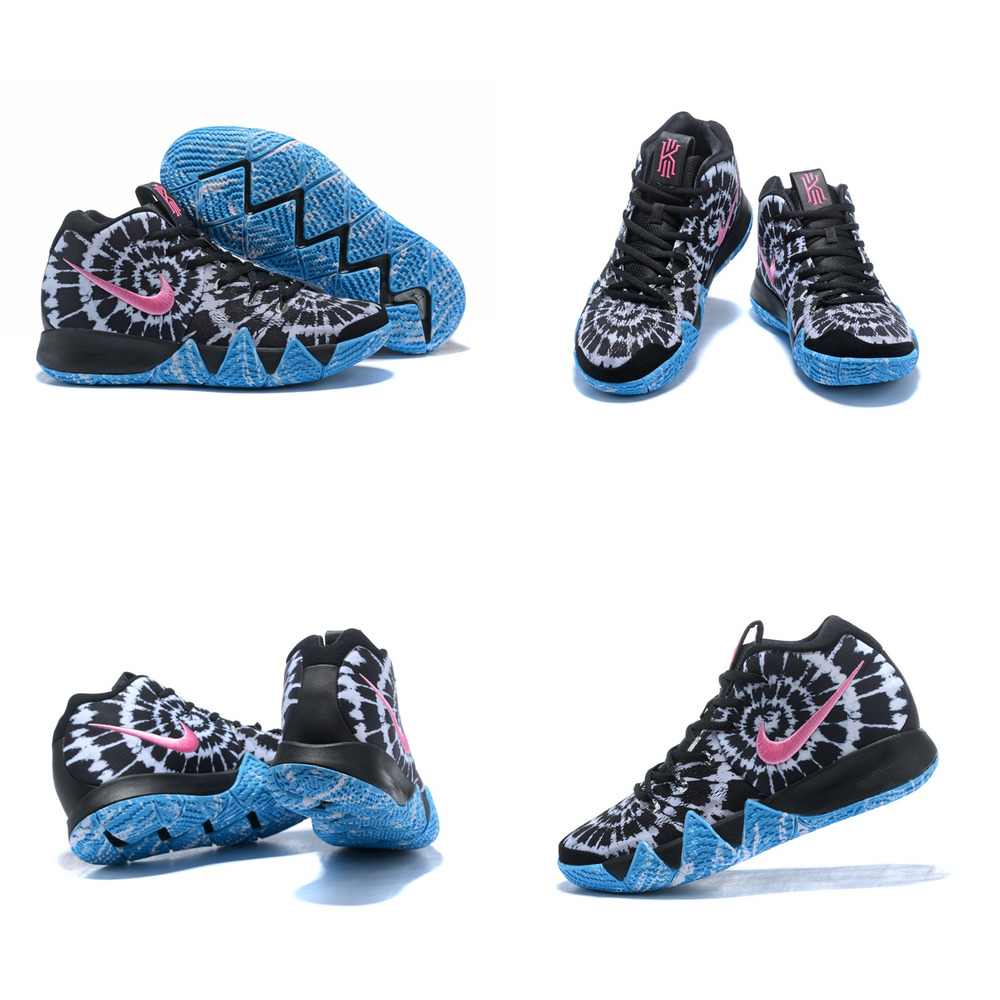 Kyrie 4 blue and on sale pink