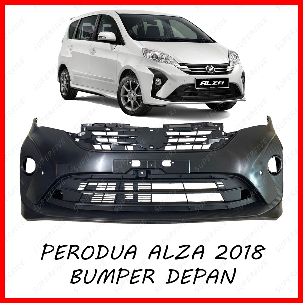 PERODUA ALZA D53L 2018 FRONT BUMPER / BUMPER DEPAN Shopee Malaysia