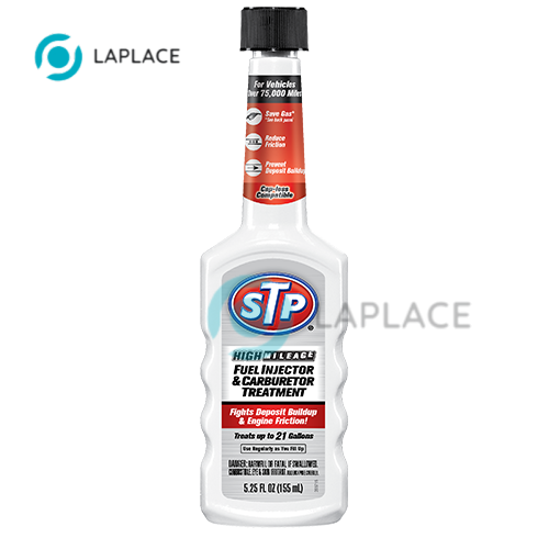 STP HIGH MILEAGE FUEL INJECTOR AND CARBURETOR TREATMENT / PETROL ...