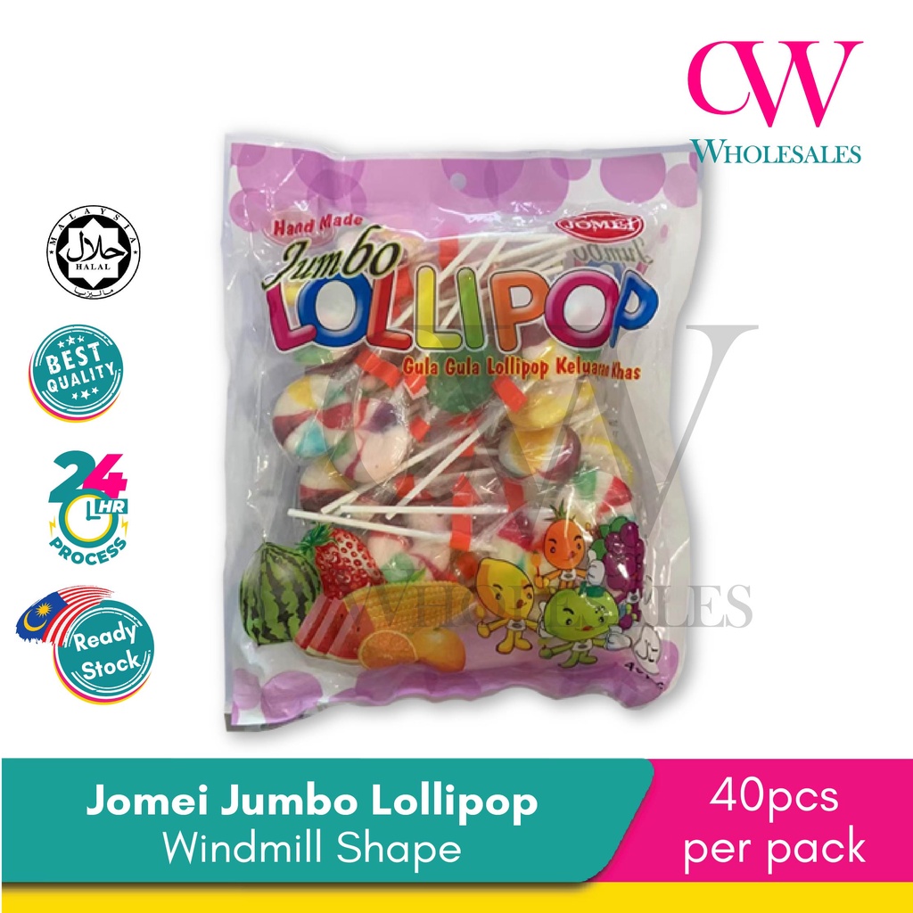 Jomei Jumbo Lollipop Candy Handmade 40pcs lolipop gula gula lolipop ...