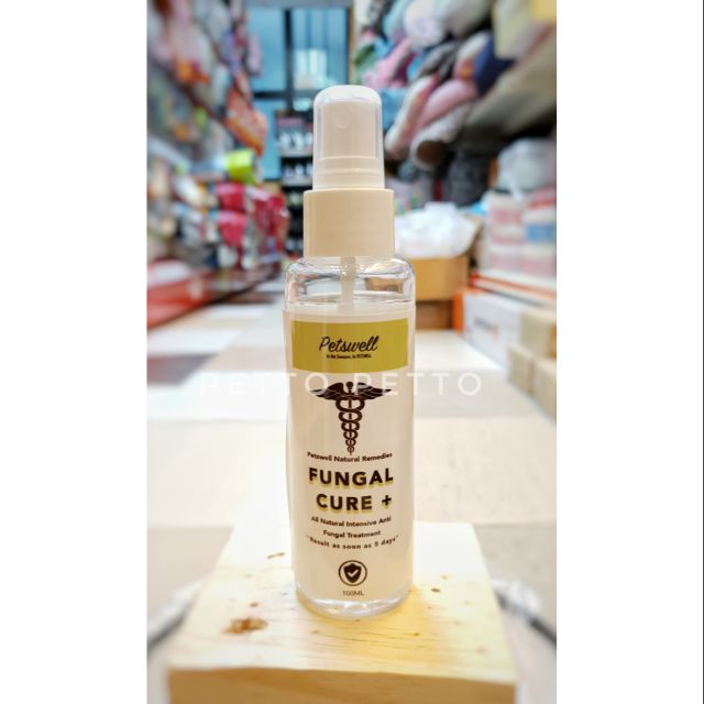 Petswell Fungal Cure+ Colloidal Silver 100ml, Natural Remedy, Wound