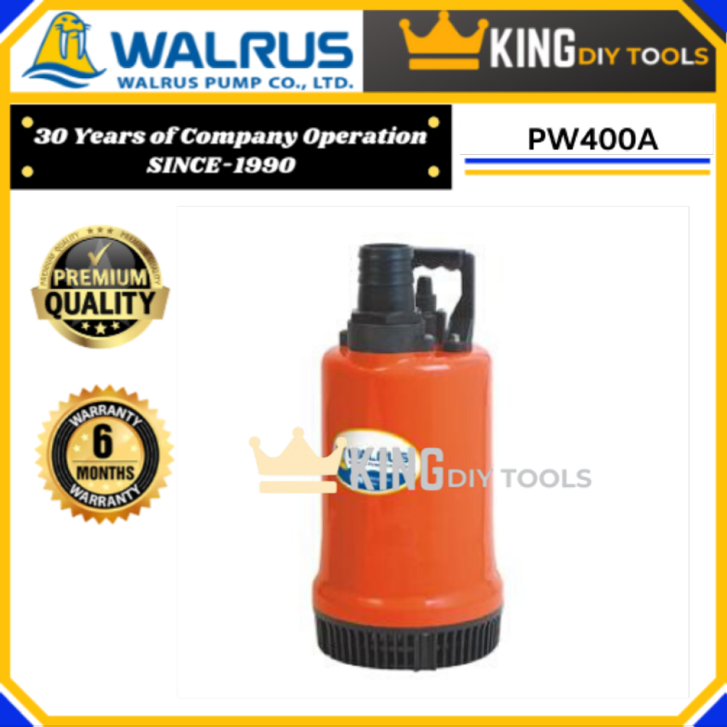 Walrus Manual Submersible Water Pump PW-400A | Shopee Malaysia