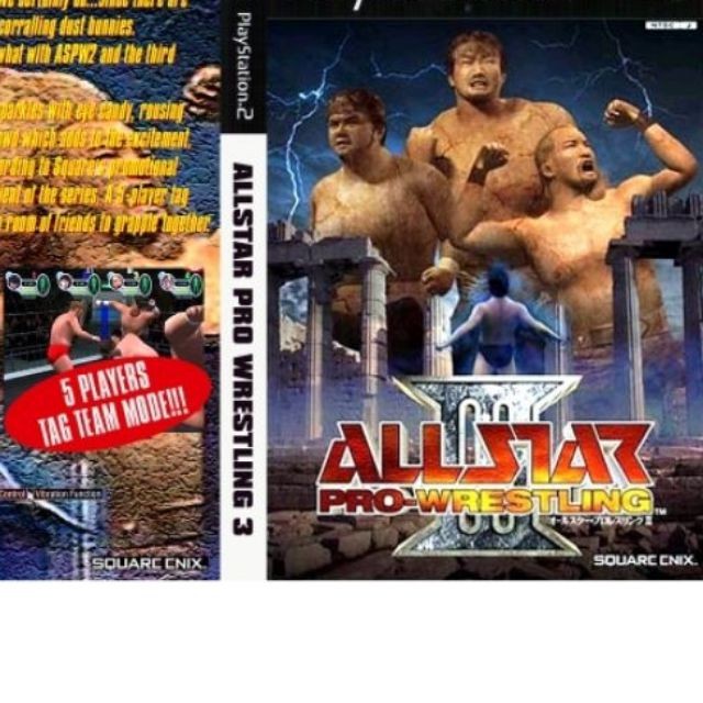 PS2 games All Star Pro Wrestling 3 Shopee Malaysia