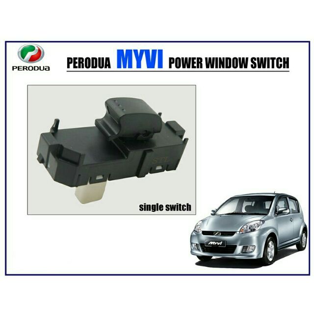 Perodua Myvi,Myvi Icon, Myvi LB Sub Power Window Switch (Original