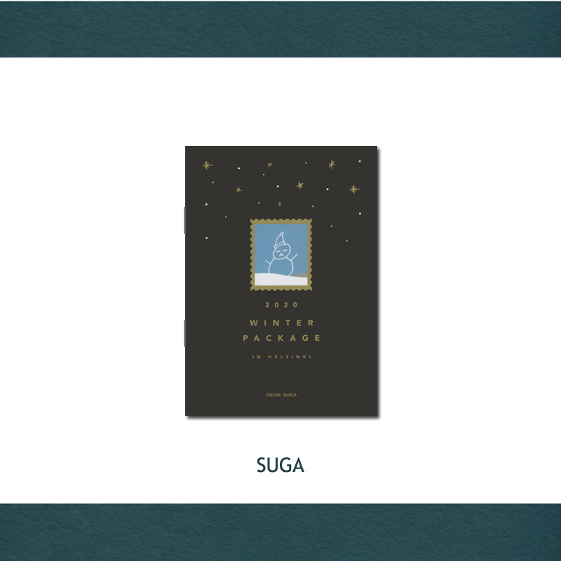 BTS 2020 offers Winter Package with Suga mini photobook