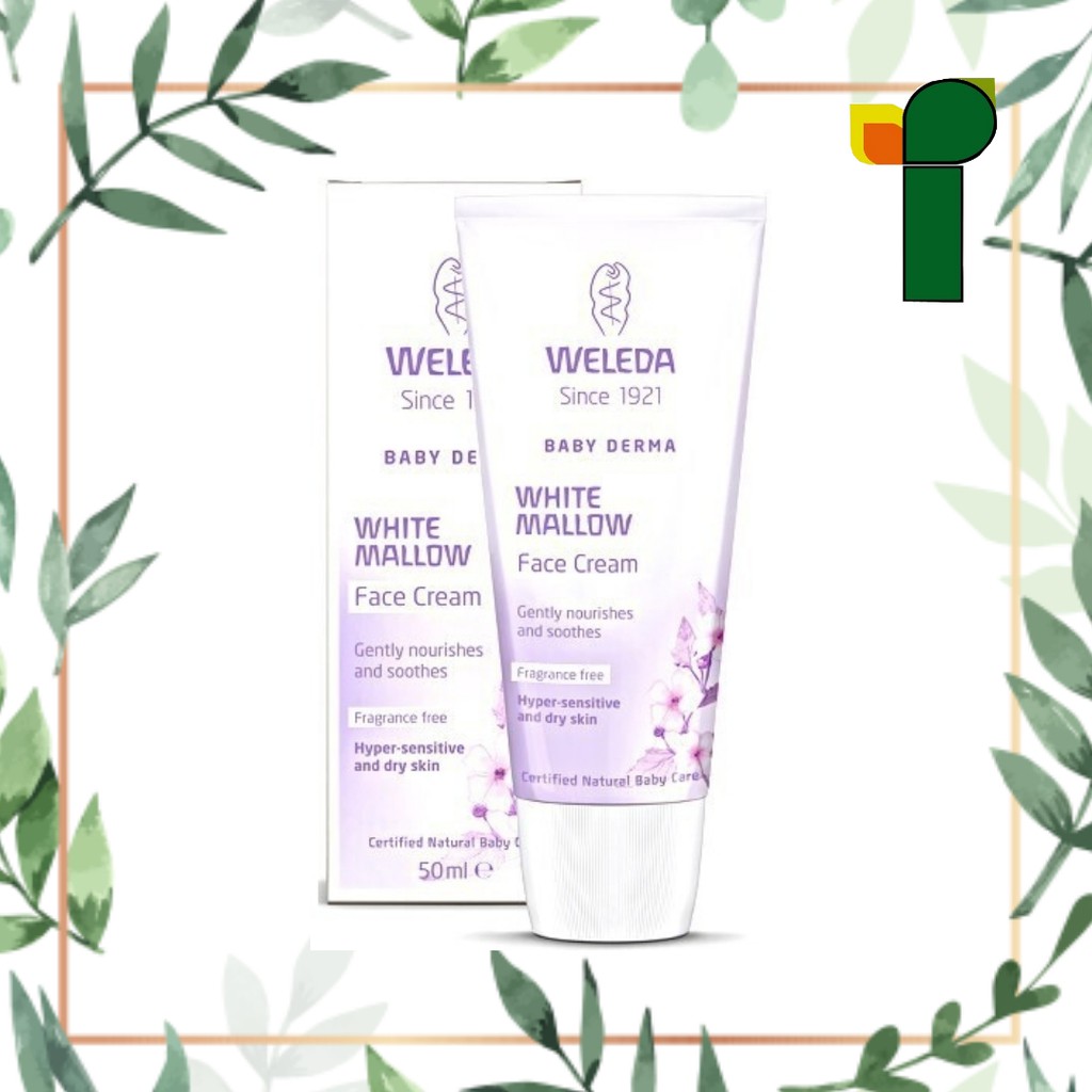 Weleda White Mallow Face Cream 50ml Shopee Malaysia