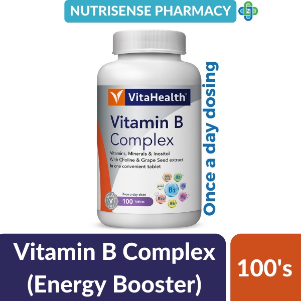 VitaHealth Vitamin B Complex 100's | Shopee Malaysia