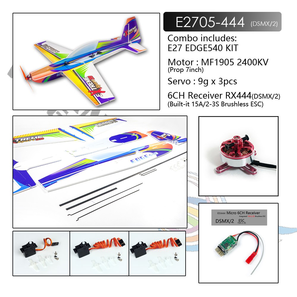 2021 New 3D Flying Foam PP RC Airplane Xtreme Sports Model 710mm(28
