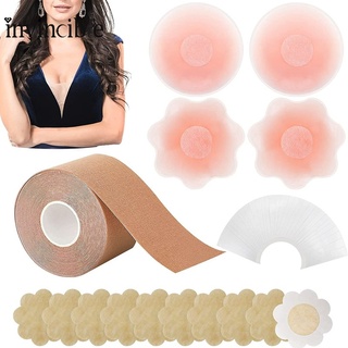 5m Invisible Breast Lift Tape Roll Push-up Boob Bra W/ 10 Nipple Cover  Sticker