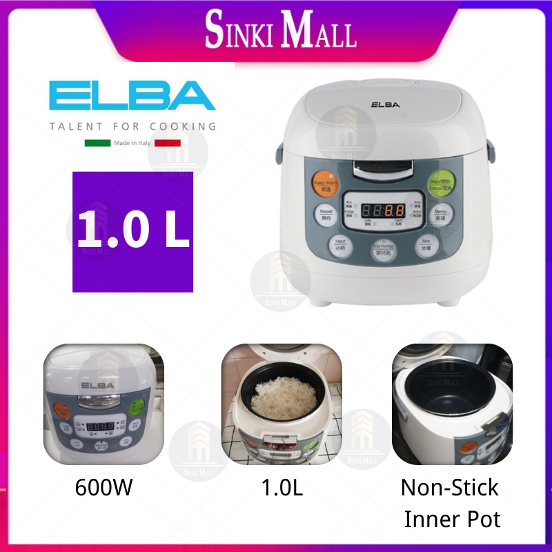 FREE DELIVERY ELBA Mini Rice Cooker Multi Cooker Multifunction Electric