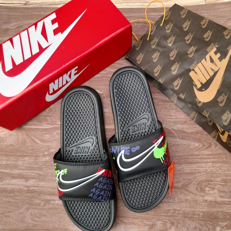 Nike Planet Sandals Off Hoops Nike Benassi Swadow Grade ORI