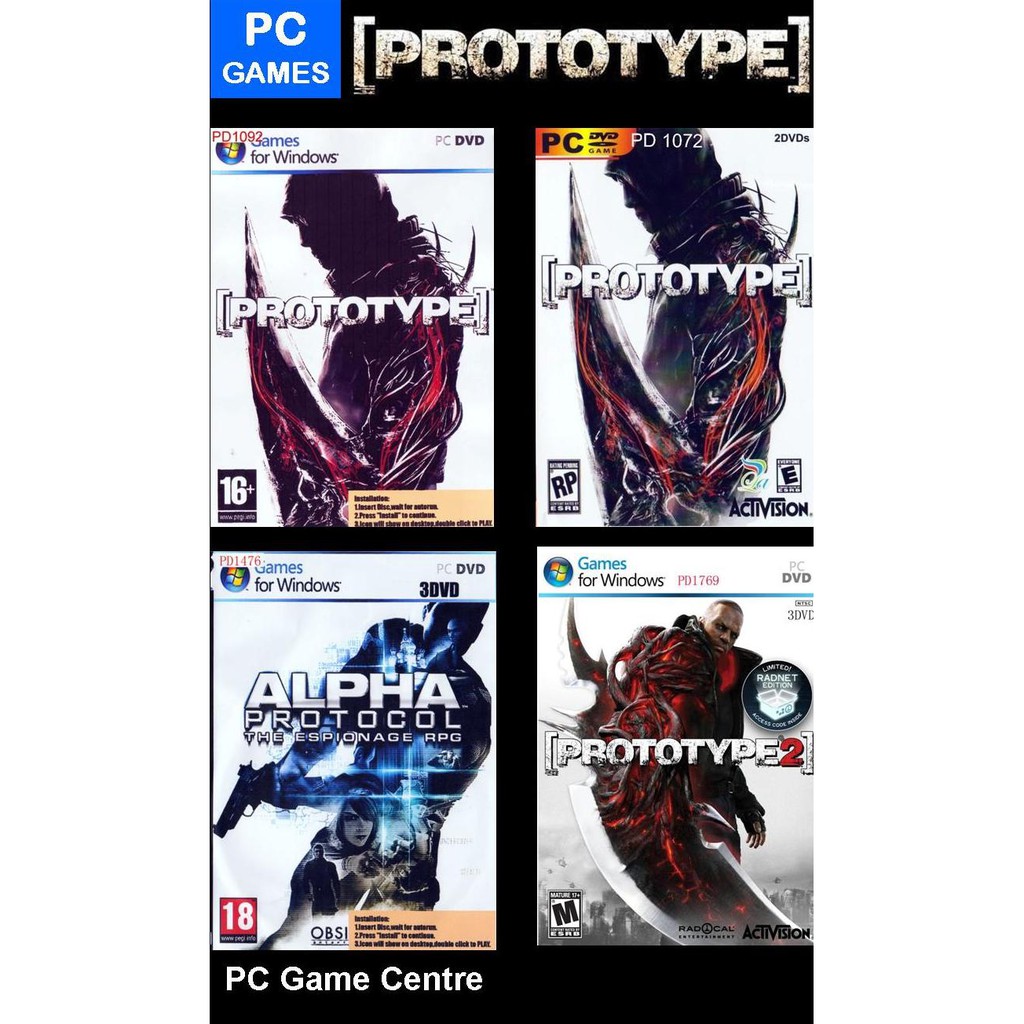 PC GAMES PROTOTYPE COLLECTIONS :- PROTOTYPE / PROTOTYPE FULL GAME ...
