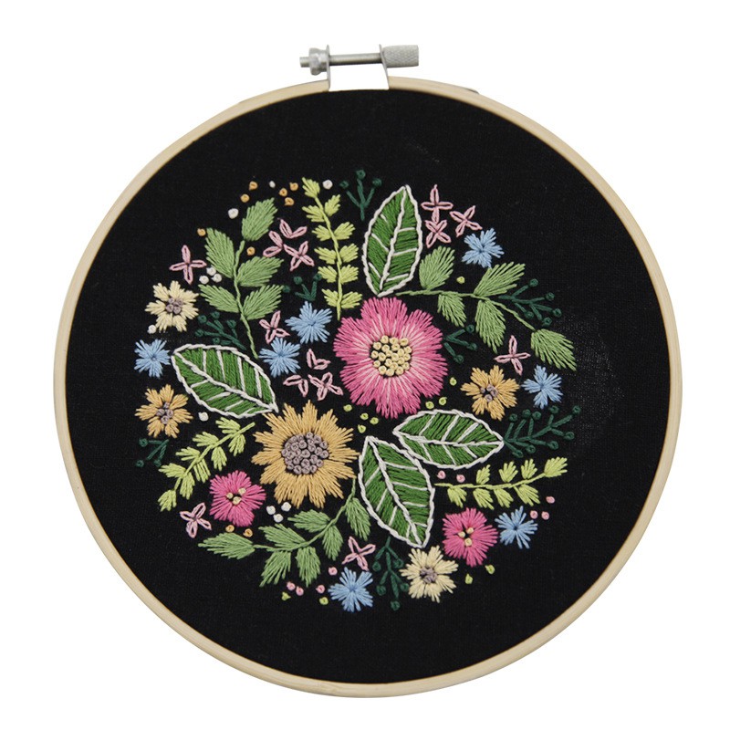 Beginner Needlework Kits Embroidery Set Cross Stitch Series DIY Crafts