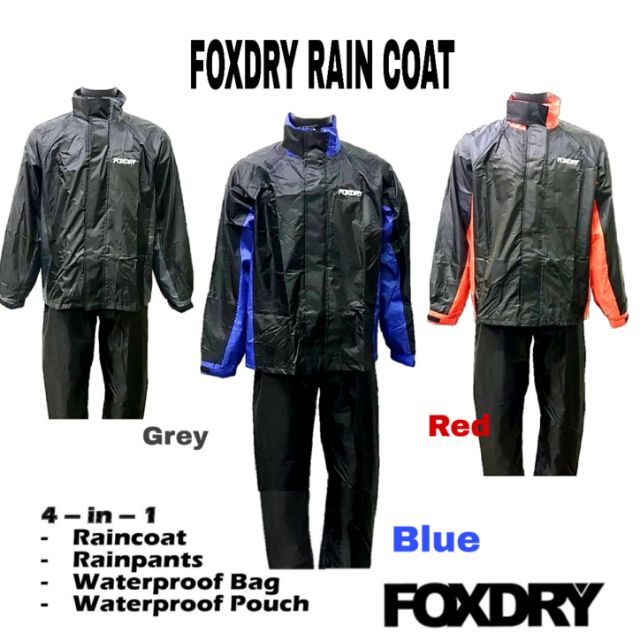 FOXDRY RAINCOAT ORIGINAL READY STOCK Shopee Malaysia