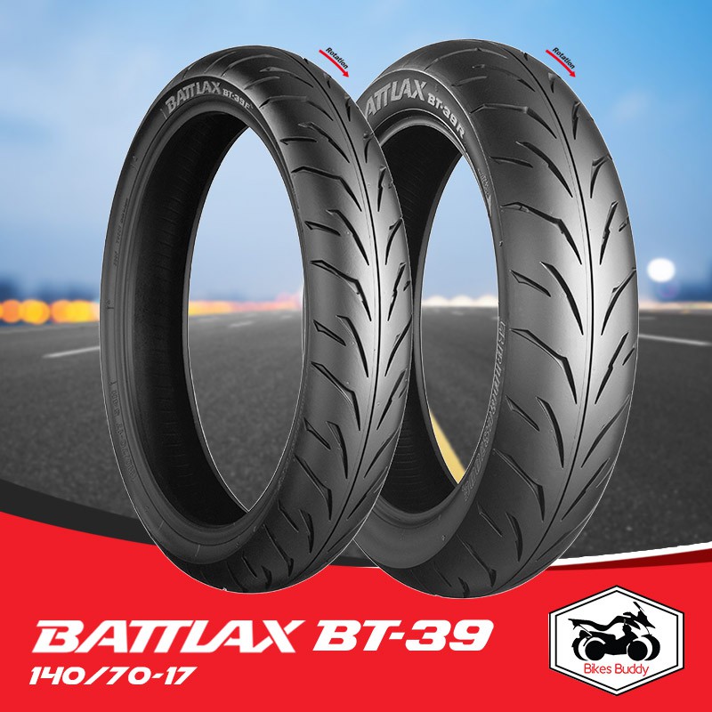 Bridgestone Battlax 140/70-17 BT39-R TL Shopee Malaysia