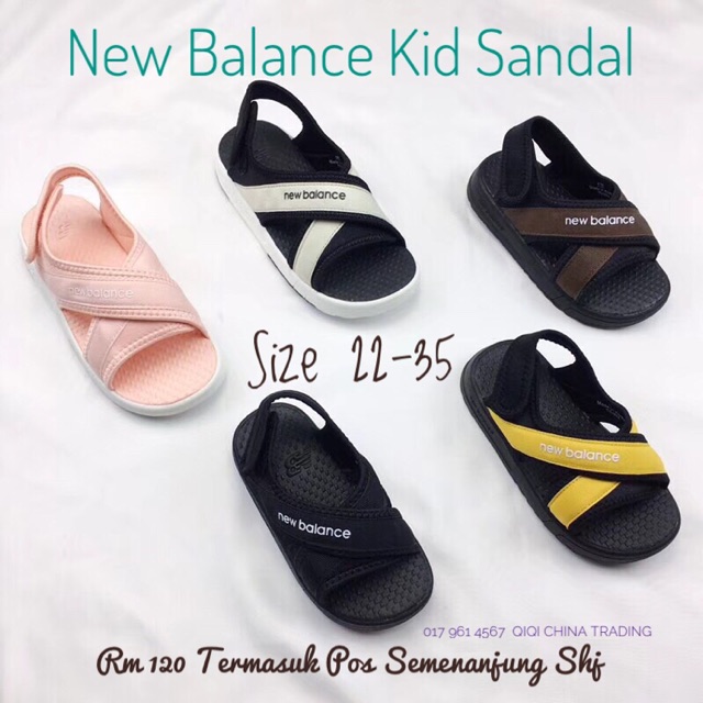 New balance hot sale sandals kids