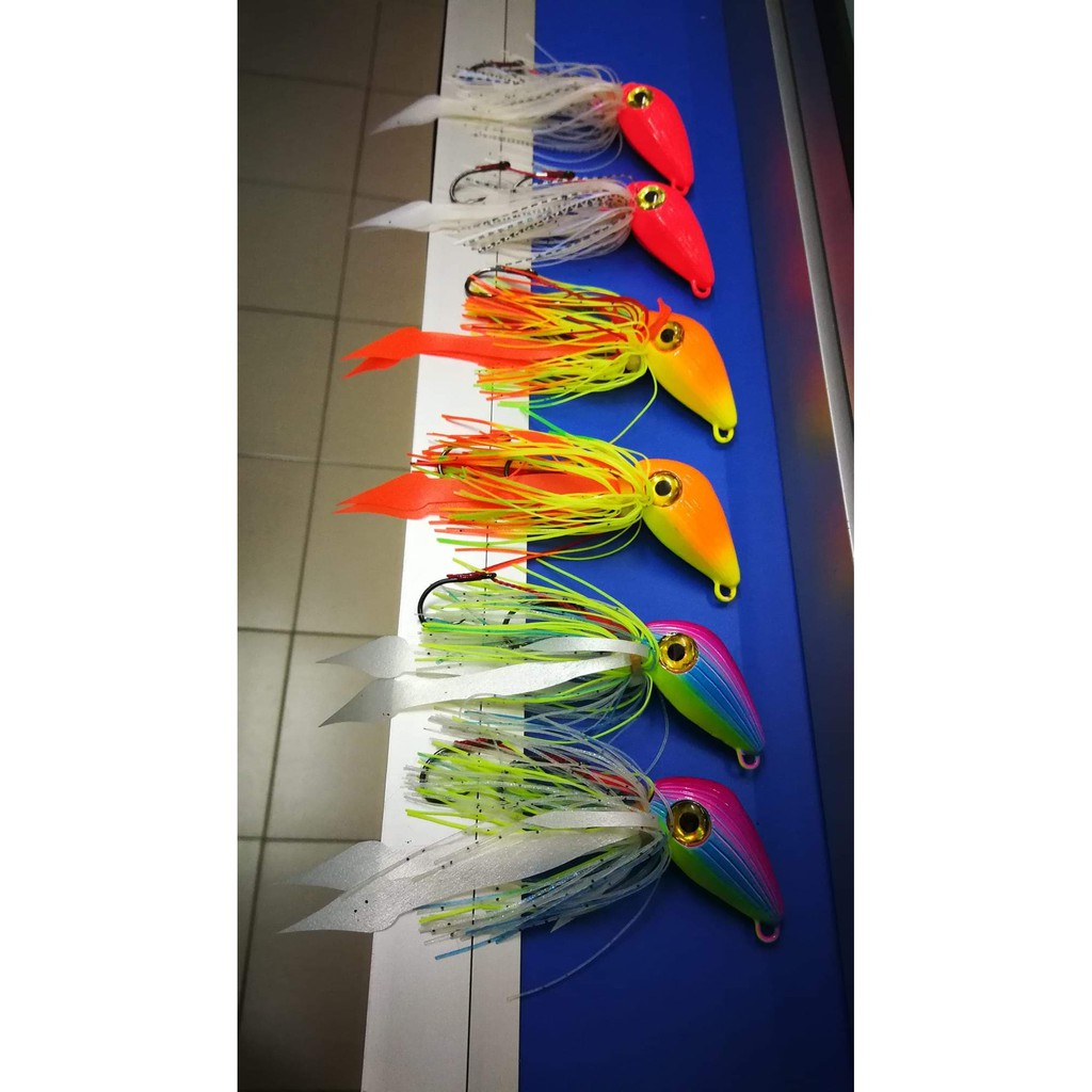 WILLIAMSON MADAI TAI RUBBER JIG FISHING LURE 200G | Shopee Malaysia