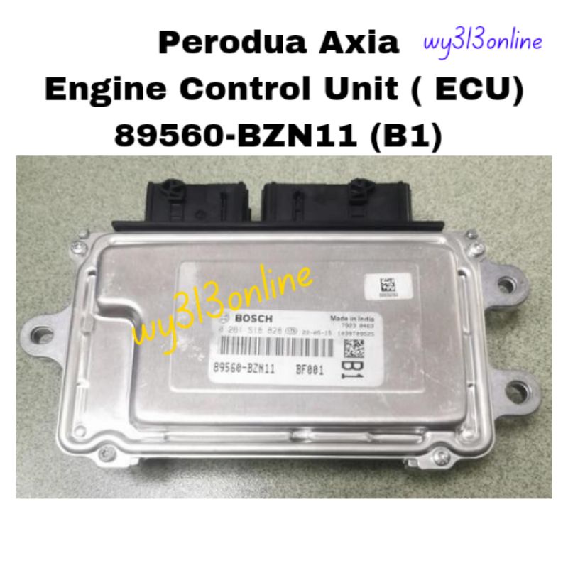 Perodua Axia Engine Control Unit ECU 89560-BZN11 B1 | Shopee Malaysia