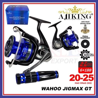 Max Drag 12.7kg - 20kg Okuma Azores Blue Spinning Fishing Reel Saltwater  Mesin Pancing TCE Tackles