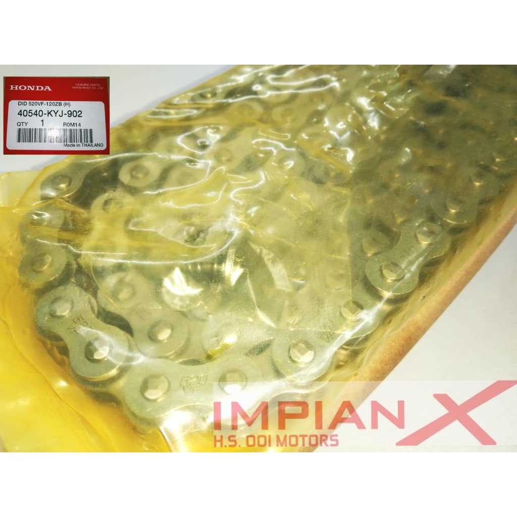 CHAIN DRIVE CHAIN, DRIVE (DID520VF-120ZB)✓(40540-KYJ-902