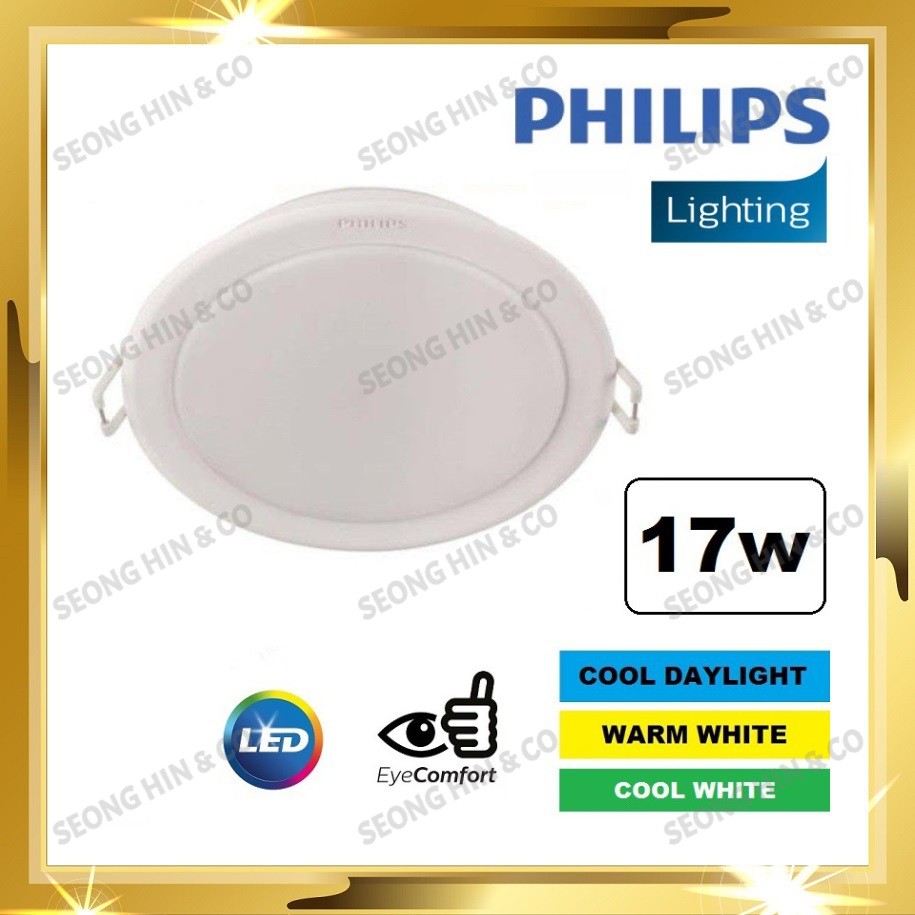 Philips 59466 Meson 6 inch 17W LED Downlight / LAMPU LED / MESON SCENE ...