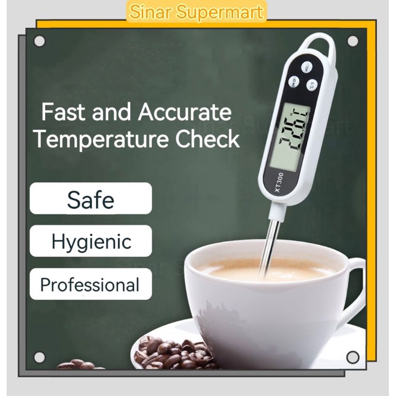 Food Baking Digital Thermometer Probe Instant Reading BBQ Meat