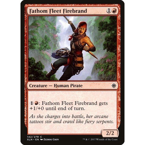 Fathom Fleet Firebrand [XLN][C][{1}{R}][Creature](MTG SINGLES) | Shopee ...