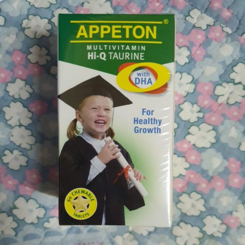 Appeton Multivitamin HiQ Taurine Chewable Tablets 60s (Expiry Date07/