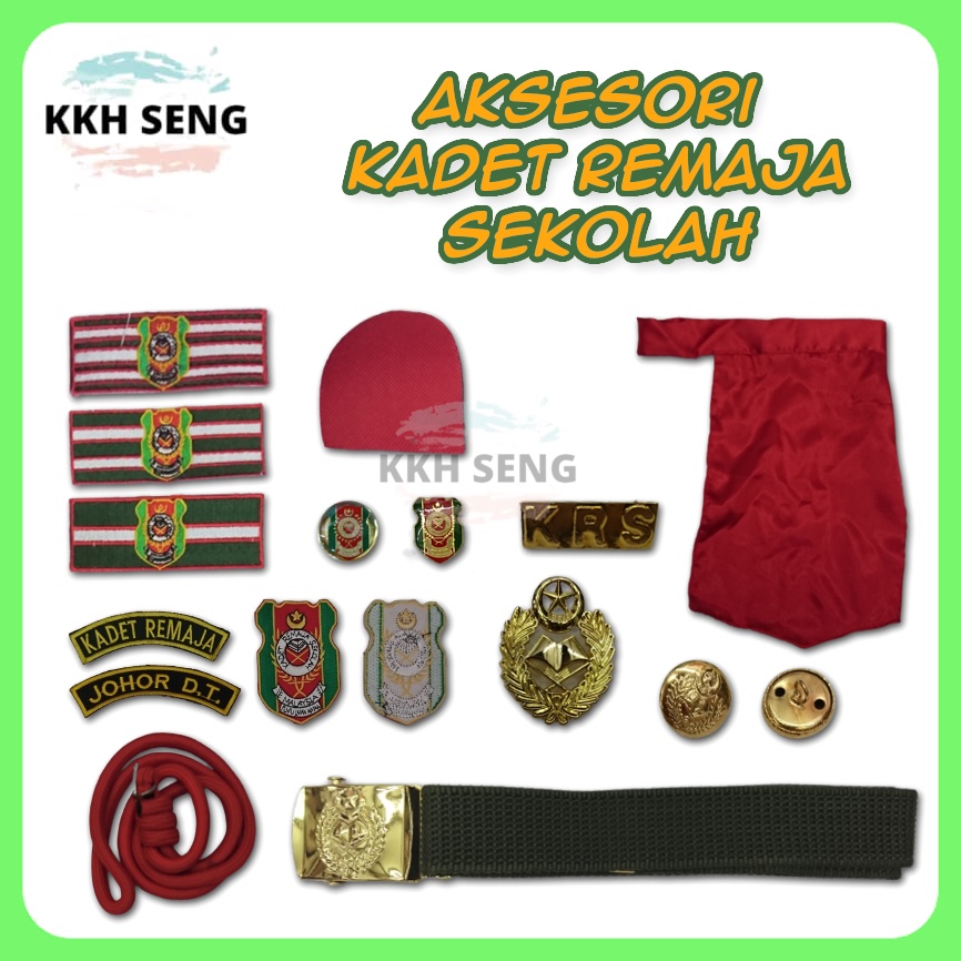 Aksesori Kadet Remaja Sekolah Accessories School Cadet Teen Shopee