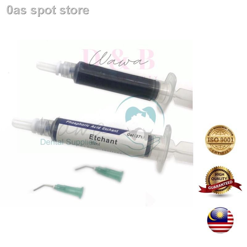 READY STOCK) ETCHING GEL 10ML / Dental Orthodontic Adhesives Acid