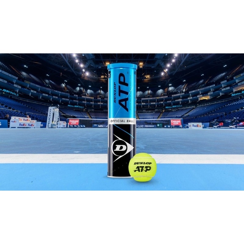 Balles de Tennis Dunlop ATP Championship Boîte de 4