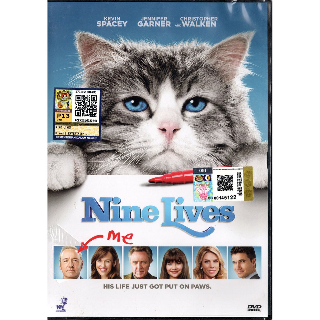 ENGLISH MOVIE DVD NINE LIVES ME Shopee Malaysia