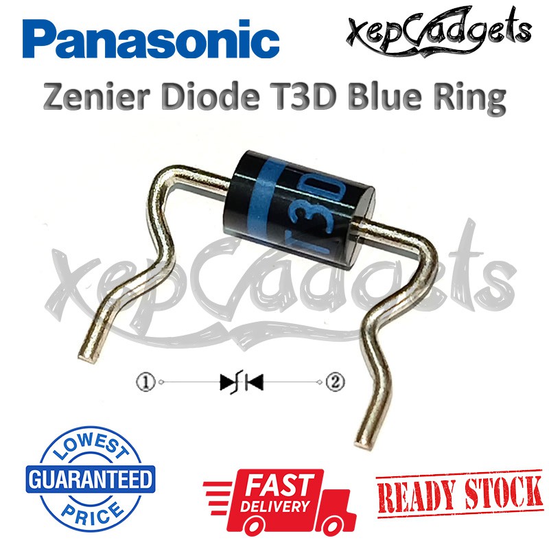 [ReadyStock] New Original T3D Zener Diode Repair Panasonic Plasma LED