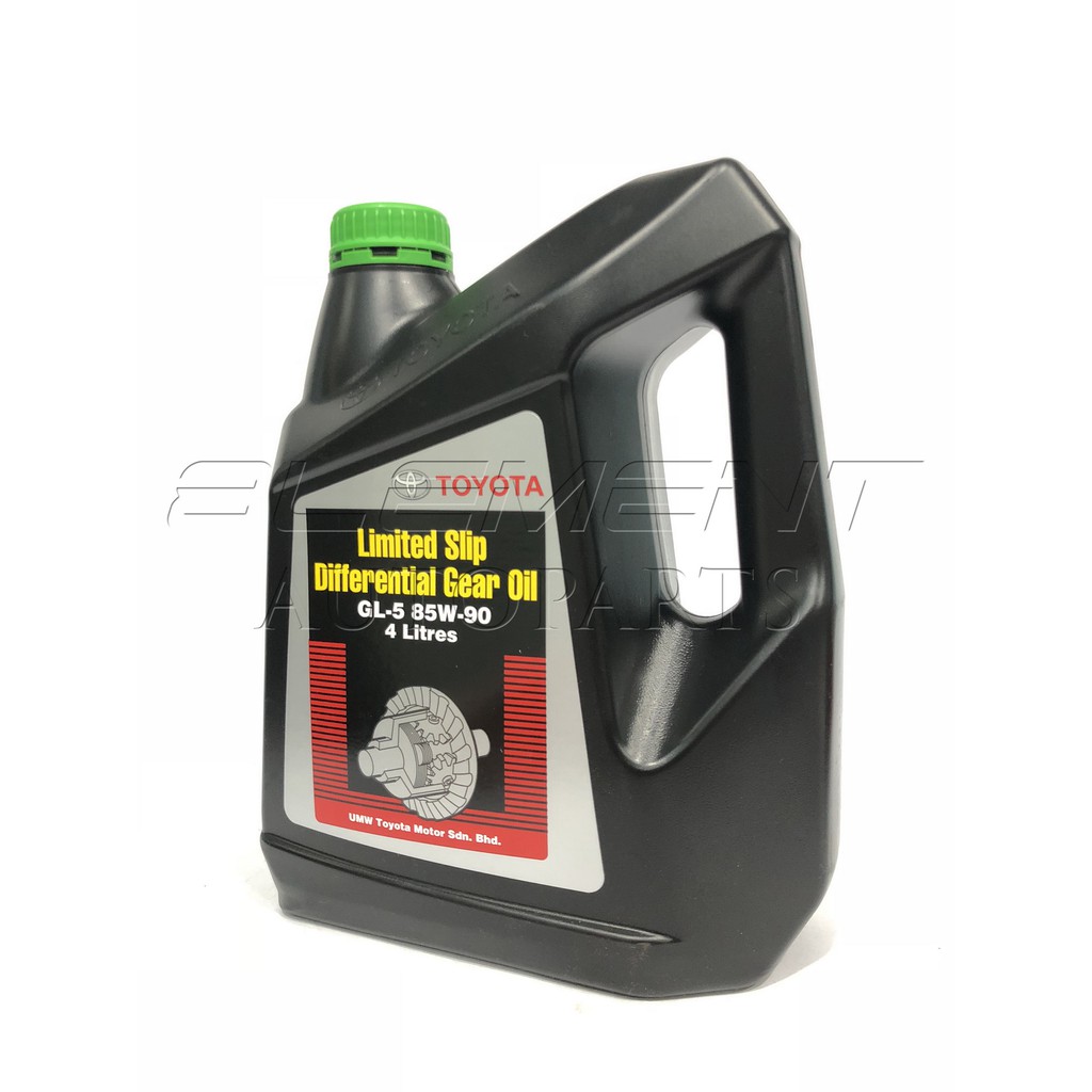 Toyota Limited Slip Differential Gear Oil Gl5 85W90 (4l) Shopee Malaysia