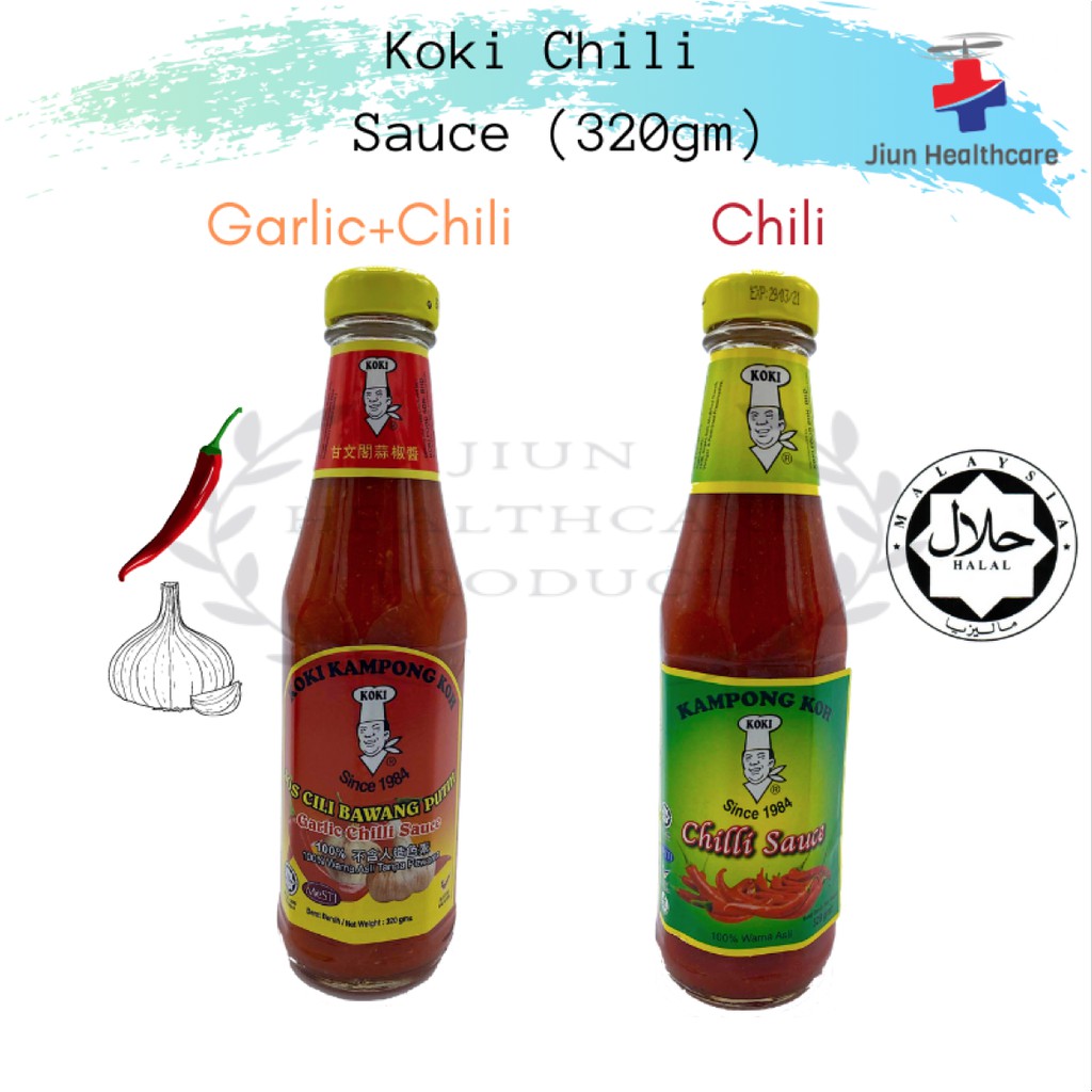 Koki Kampong Koh/Kg.Koh Garlic/Chili Sauce [320gm] Shopee Malaysia