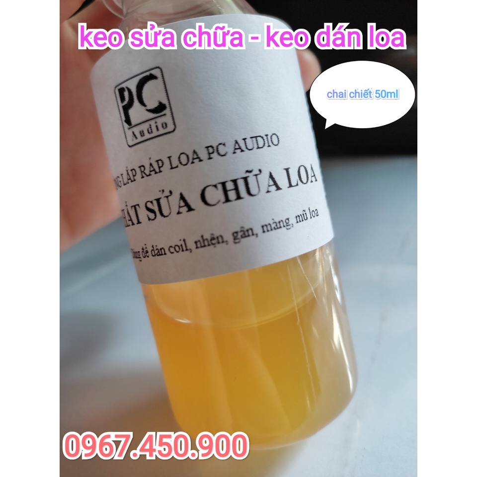 Specialized Gold Glue For Gluing Membrane, Speaker Ribs, Tapers, Spider