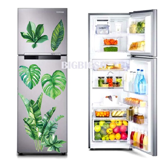 Diy 2-door Refrigerator Sticker | Shopee Malaysia