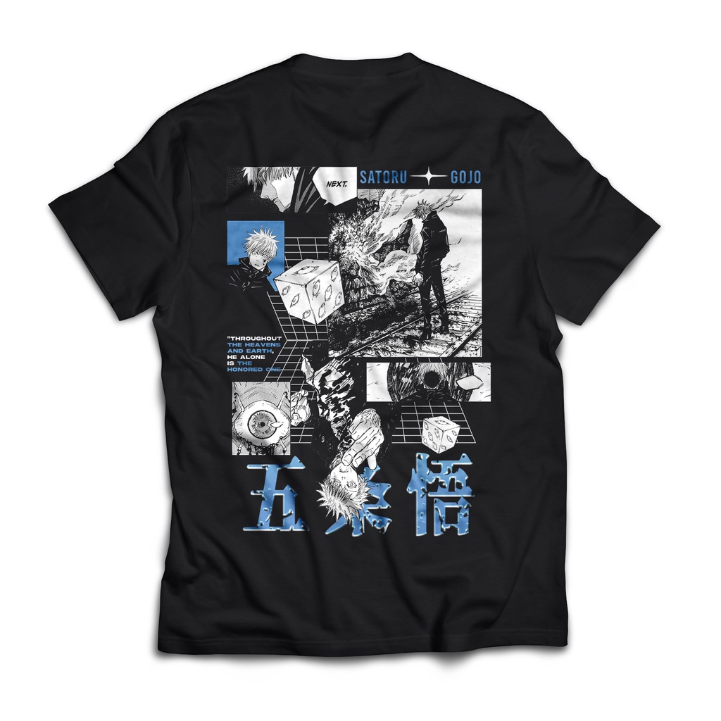 Gojo Satoru | Jujutsu Kaisen Streetwear UNISEX Tee | Shopee Malaysia