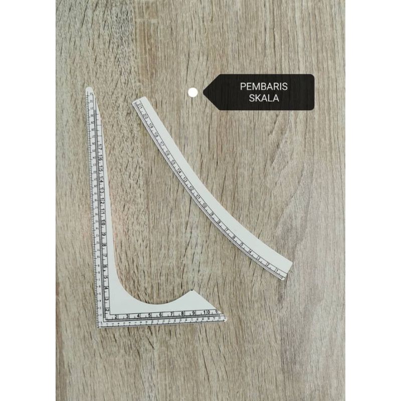 Tailor's Sewing Tools Scale Ruler Pembaris Skala (DEFECT DEFECT DEFECT ...