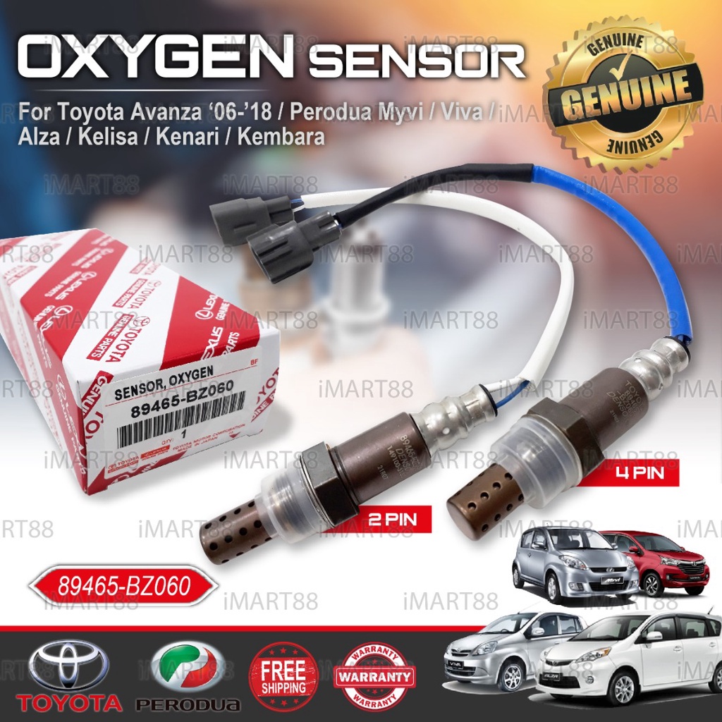 Original PERODUA Kelisa Kenari Alza Kembara Toyota Avanza Oxygen Sensor
