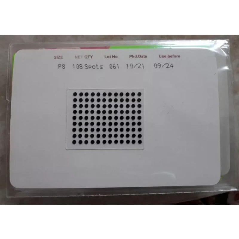 Eyetex Pallavi Sticker Bindi/Pottu Black Color Shopee Malaysia