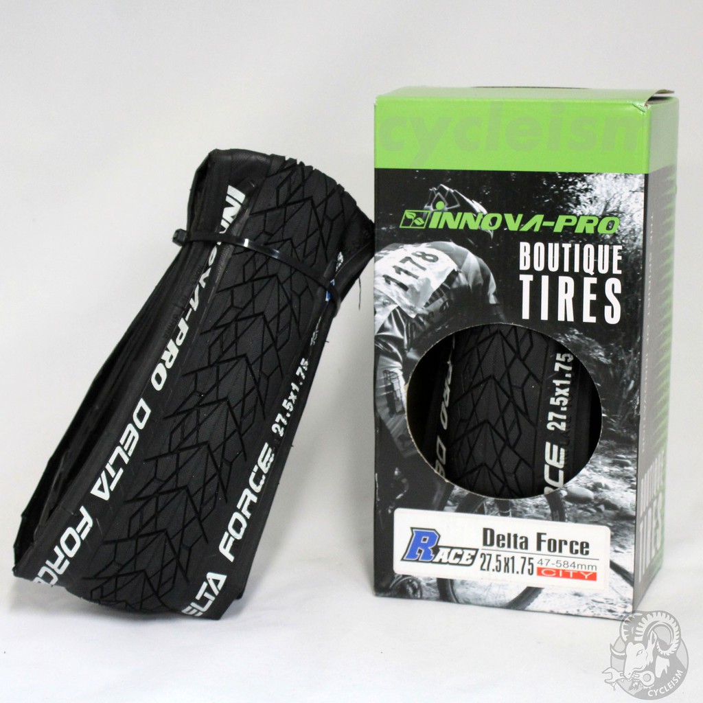 Innova-Pro Tire Delta Force Race City Innova Tire 27.5x1.75 Black Mtb ...