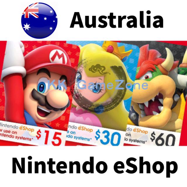 Australia nintendo deals eshop gift card