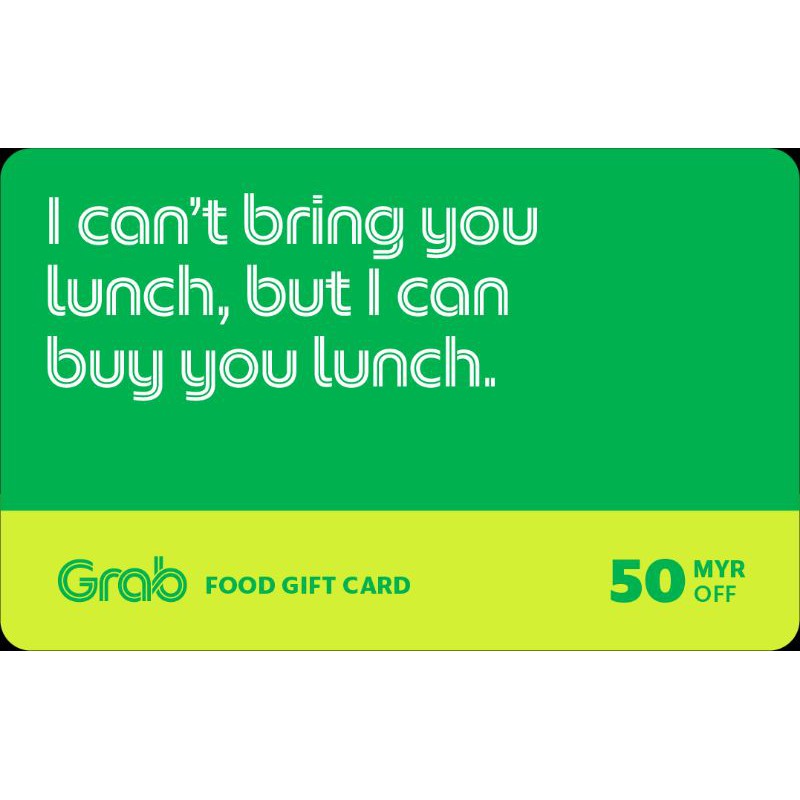 Grab Food Voucher Code RM50 Shopee Malaysia